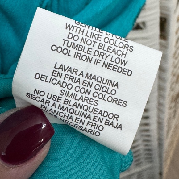 Cute teal sundress with crisscross detail - Picture 10 of 10